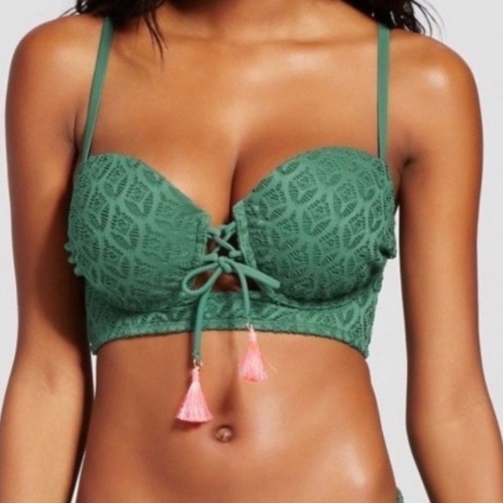 Lace Bathing Suit Top